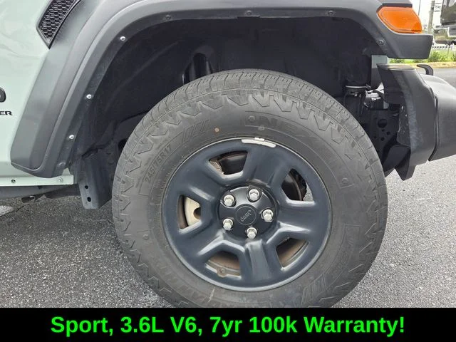 Certified Used 2024 Gray Jeep Sport image 9