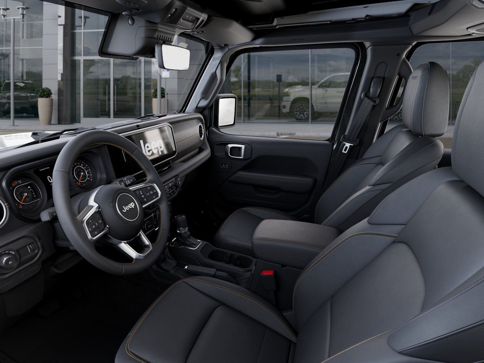 New 2026 Granite Crystal Metallic Clear-Coat Exterior Paint Jeep Sahara image 22