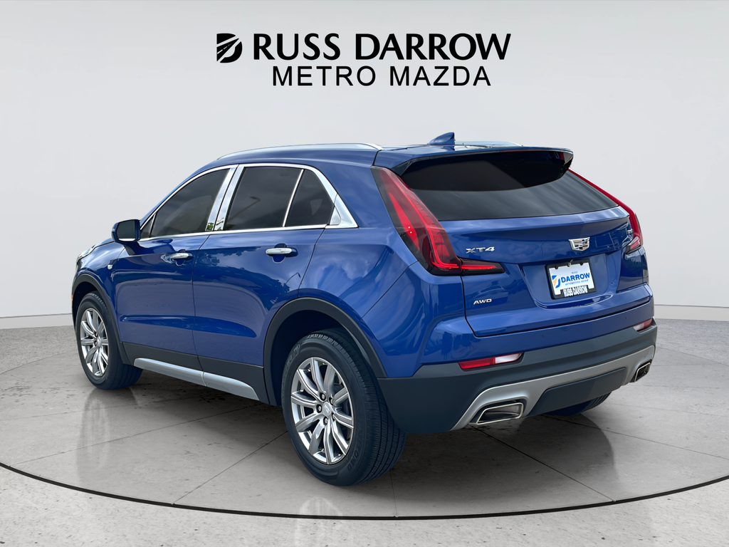 Used 2021 Blue Cadillac Premium Luxury image 3