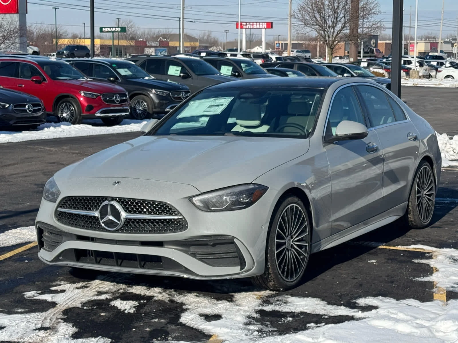 New 2026 MANUFAKTUR Alpine Grey Mercedes-Benz C 300 image 4