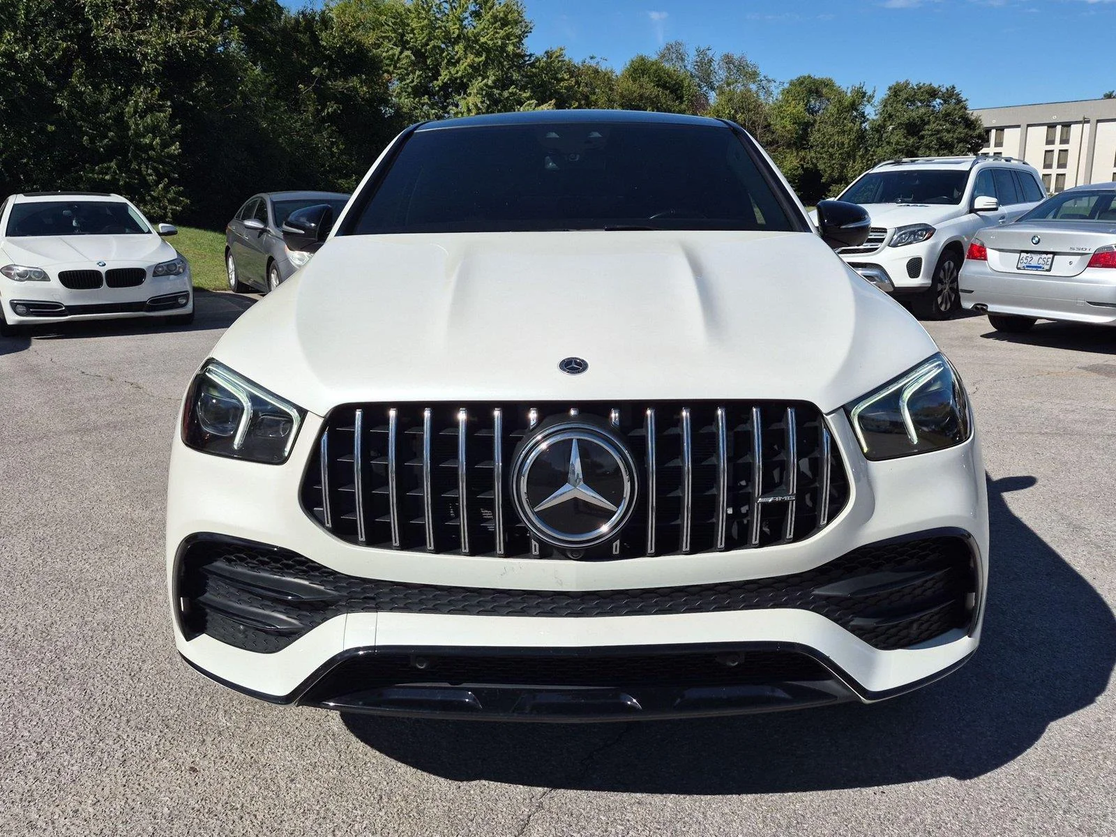 Used 2021 designo Diamond White Metallic Mercedes-Benz AMG® GLE 53 image 8