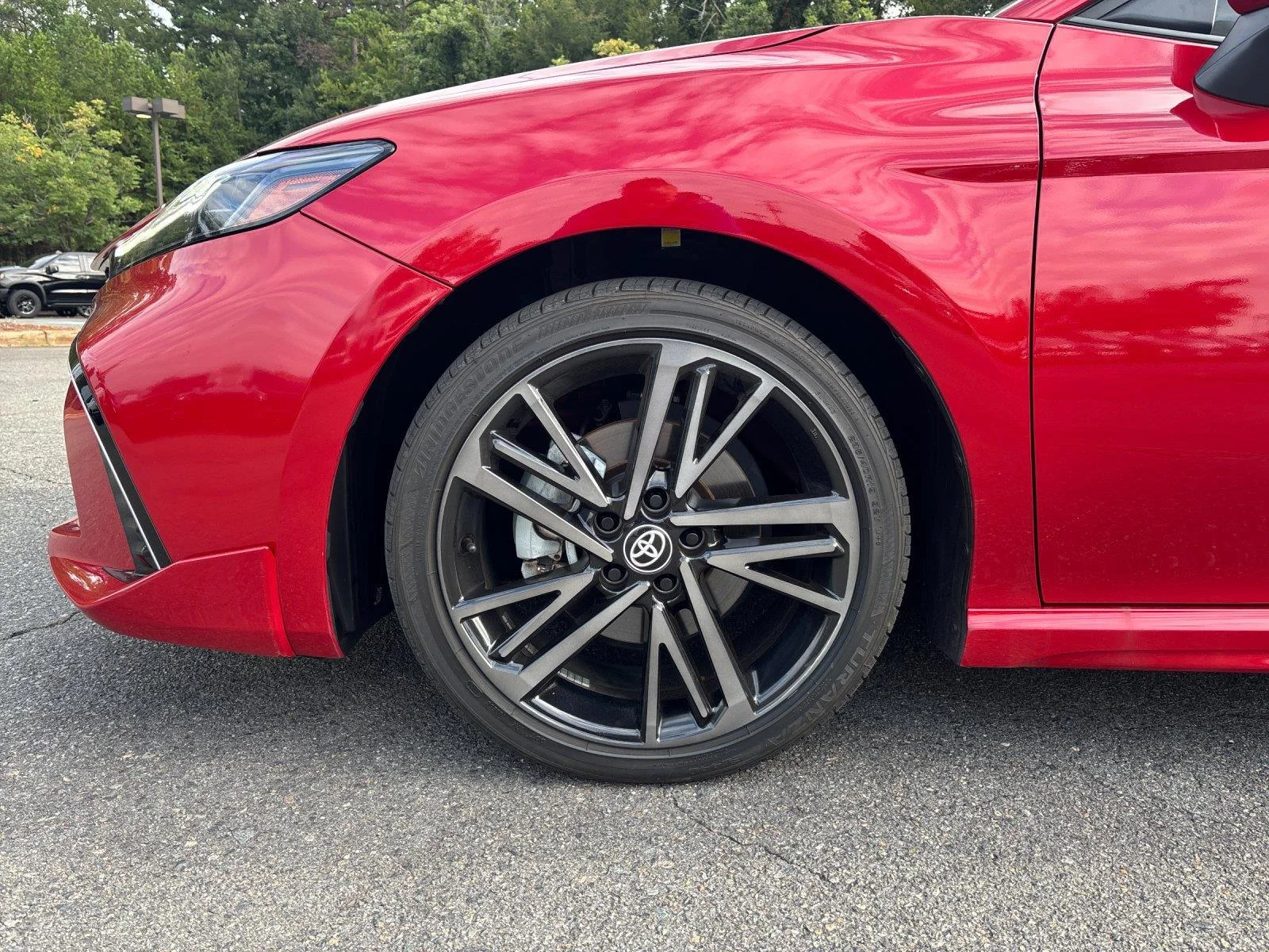 Used 2025 Supersonic Red Toyota XSE image 10