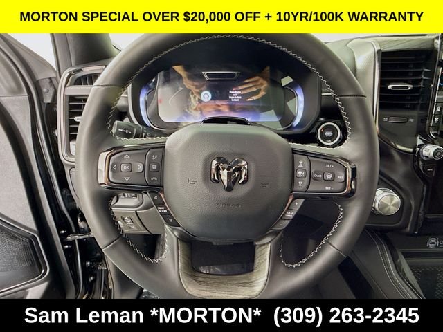 New 2026 Diamond Black Crystal Pearl-Coat Exterior Paint Ram Limited image 11
