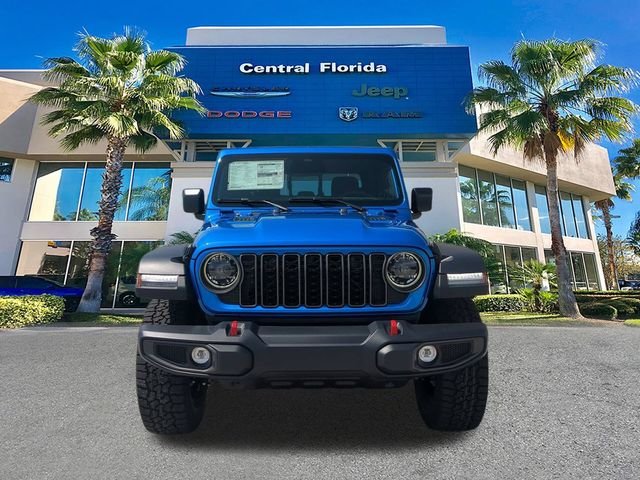 New 2026 Hydro Blue Pearl-Coat Exterior Paint Jeep Rubicon image 3
