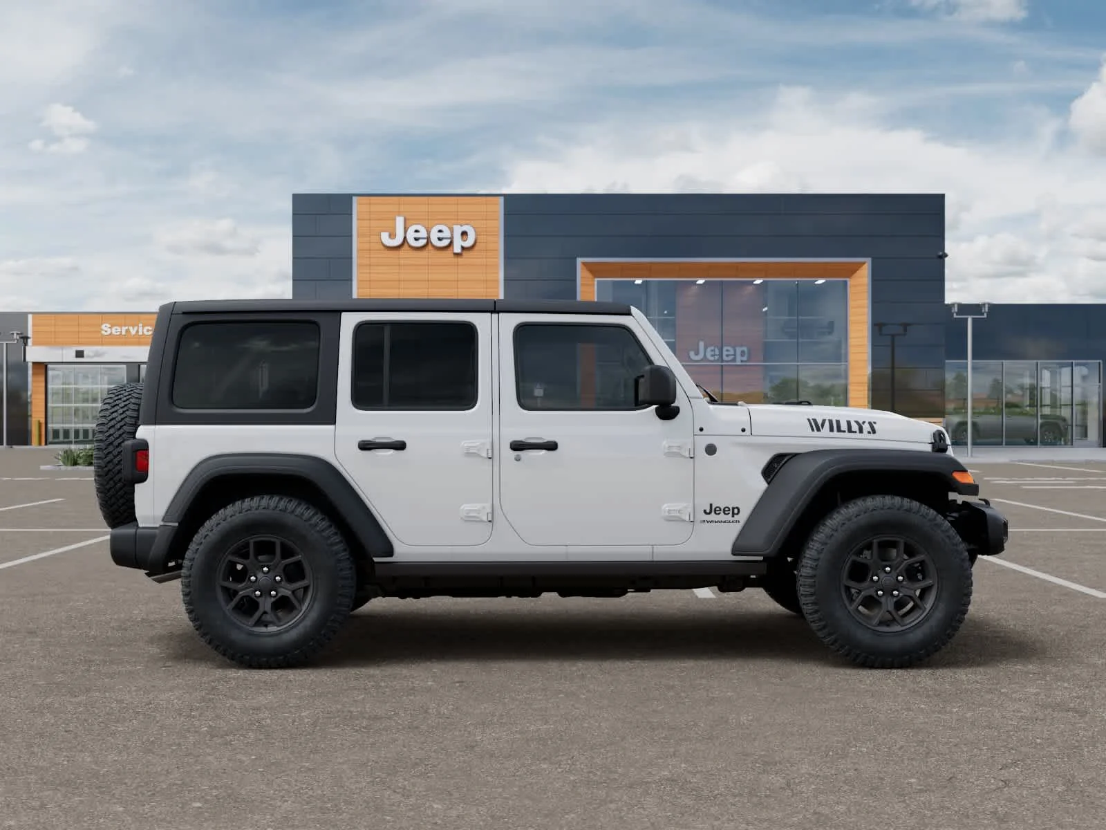 New 2026 Bright White Clearcoat Jeep Willys image 21