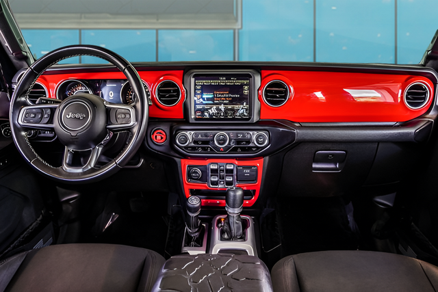Used 2022 Black Jeep Overland image 14
