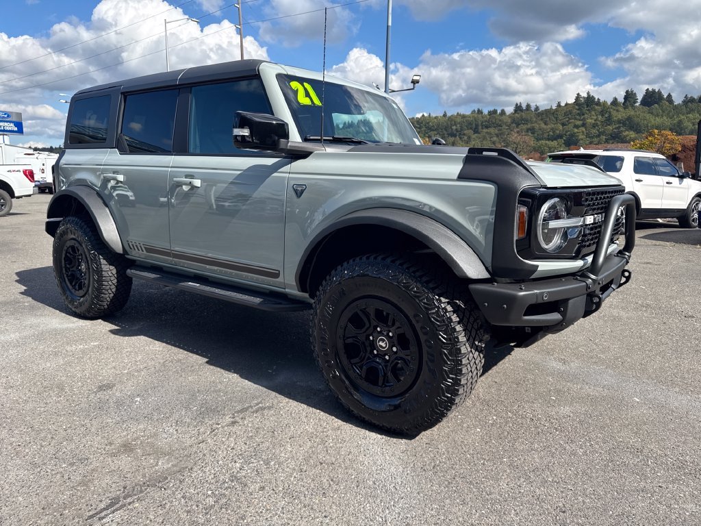 Certified Used 2021 Cactus Green / Gray Ford First Edition image 8