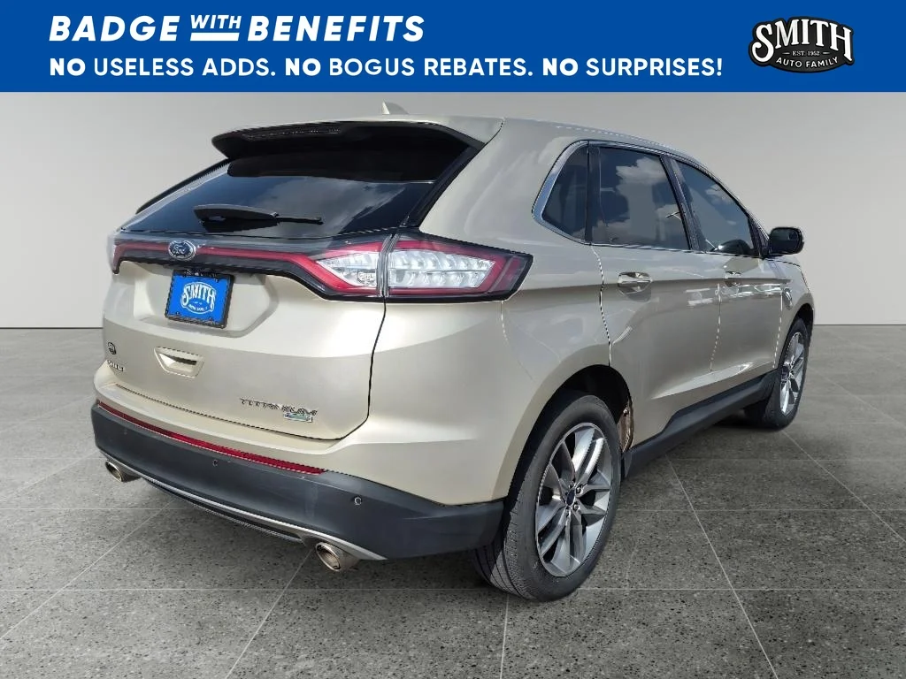 Used 2018 White Gold Metallic Ford Titanium image 4