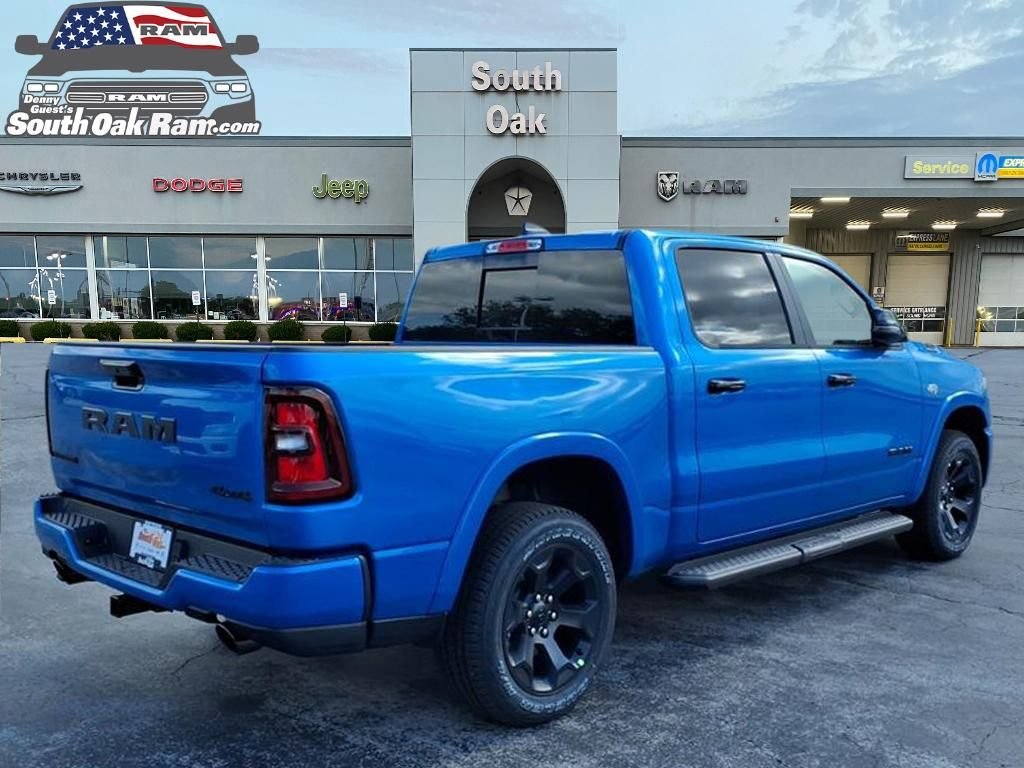 New 2026 Hydro Blue Pearl-Coat Exterior Paint RAM Big Horn/Lone Star image 3