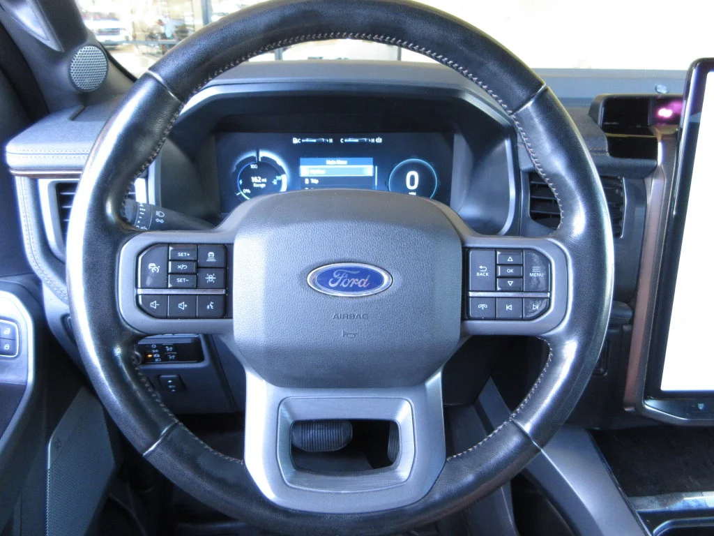 Certified Used 2023 Antimatter Blue Metallic Ford Lariat image 15
