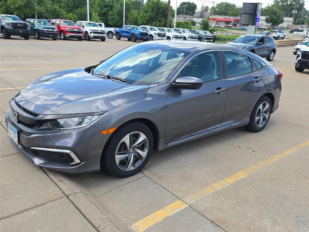 Used 2019 Honda Civic LX with VIN 2HGFC2F68KH577769 for sale in Winona, Minnesota