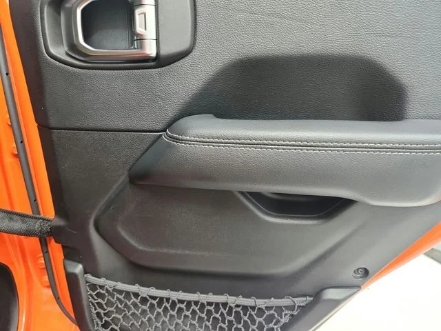 Used 2018 Orange Jeep Unlimited Sahara image 47