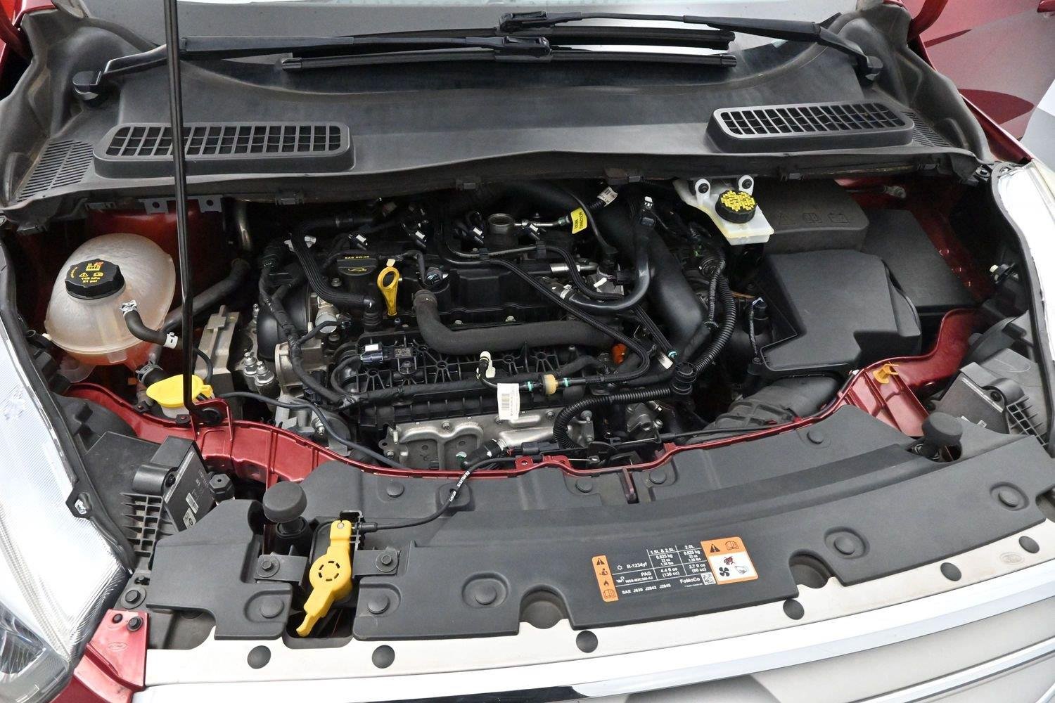 Used 2019 Ruby Red Metallic Tinted Clearcoat Ford SEL image 31