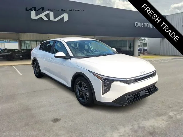 Certified Used 2025 White Kia LXS image 1