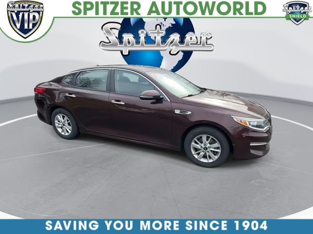 Used 2017 Kia Optima LX with VIN 5XXGT4L37HG163564 for sale in McMurray, PA