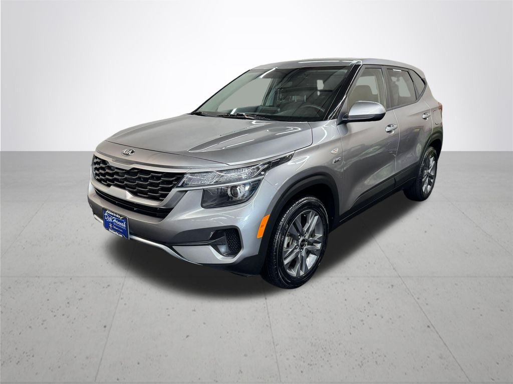 Used 2021 Gray Kia LX image 2