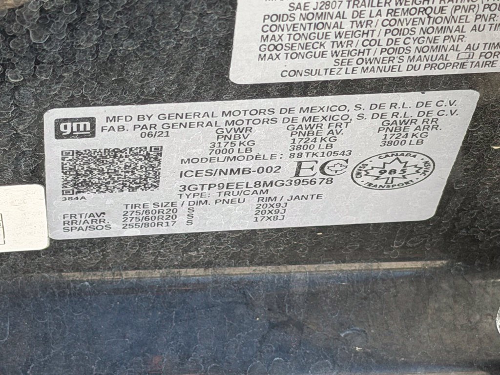 Certified Used 2021 Black GMC AT4 image 26