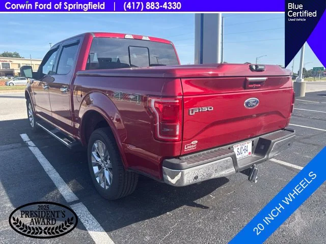 Used 2017 Red Ford Lariat image 7