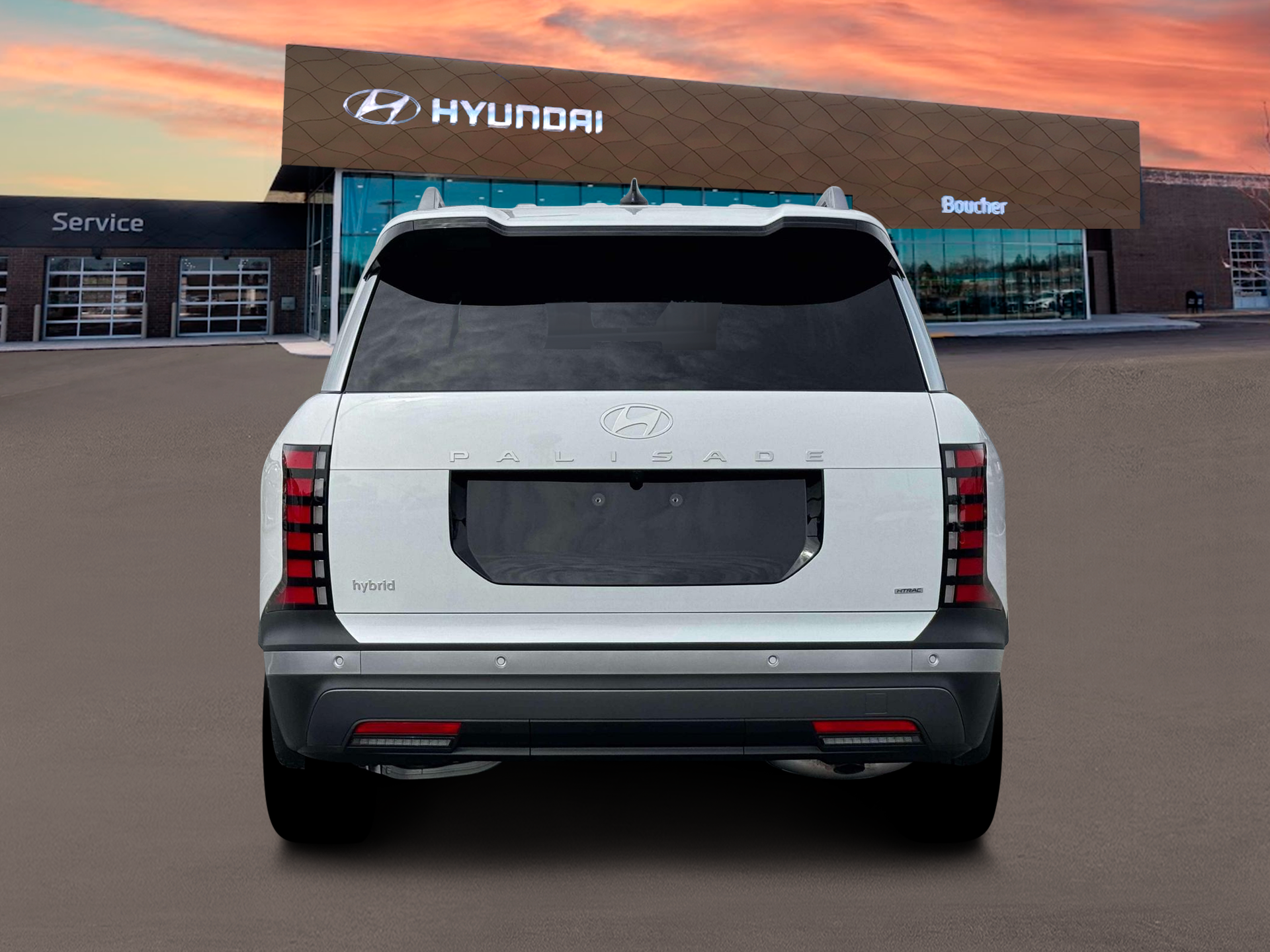 New 2026 Creamy White Pearl Hyundai SEL 7P image 6