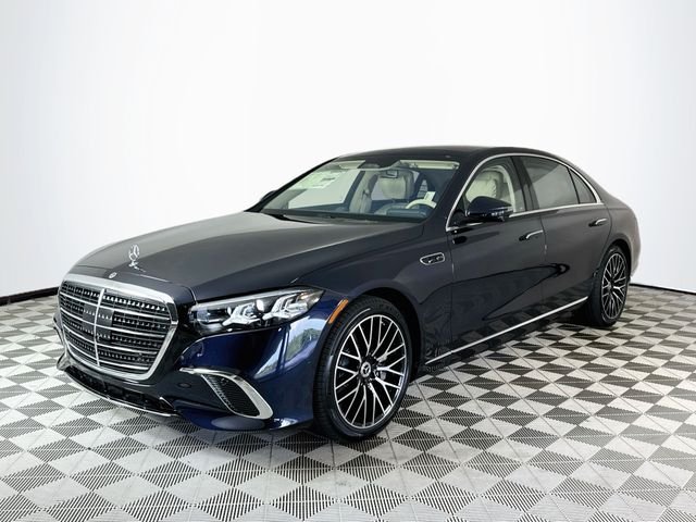 New 2027 Nautical Blue Metallic Mercedes-Benz S 580 image 3