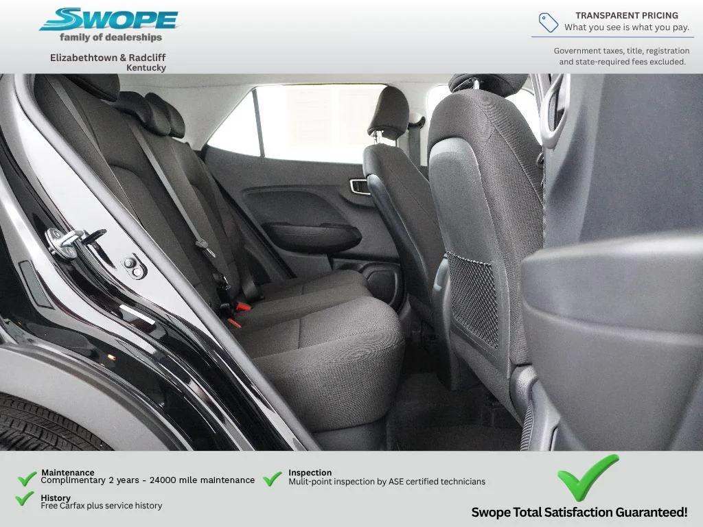 Certified Used 2023 Black Noir Pearl Hyundai SE image 9