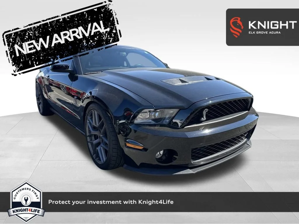 Used 2011 Black Ford Shelby GT500 image 1