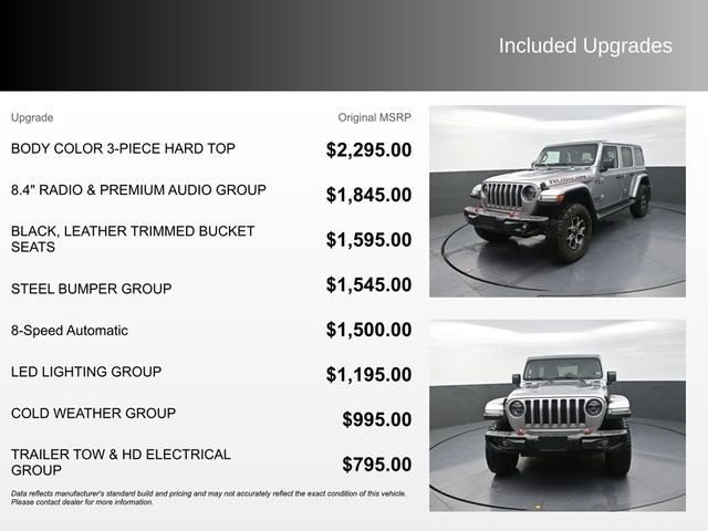 Used 2020 Silver Jeep Unlimited Rubicon image 4