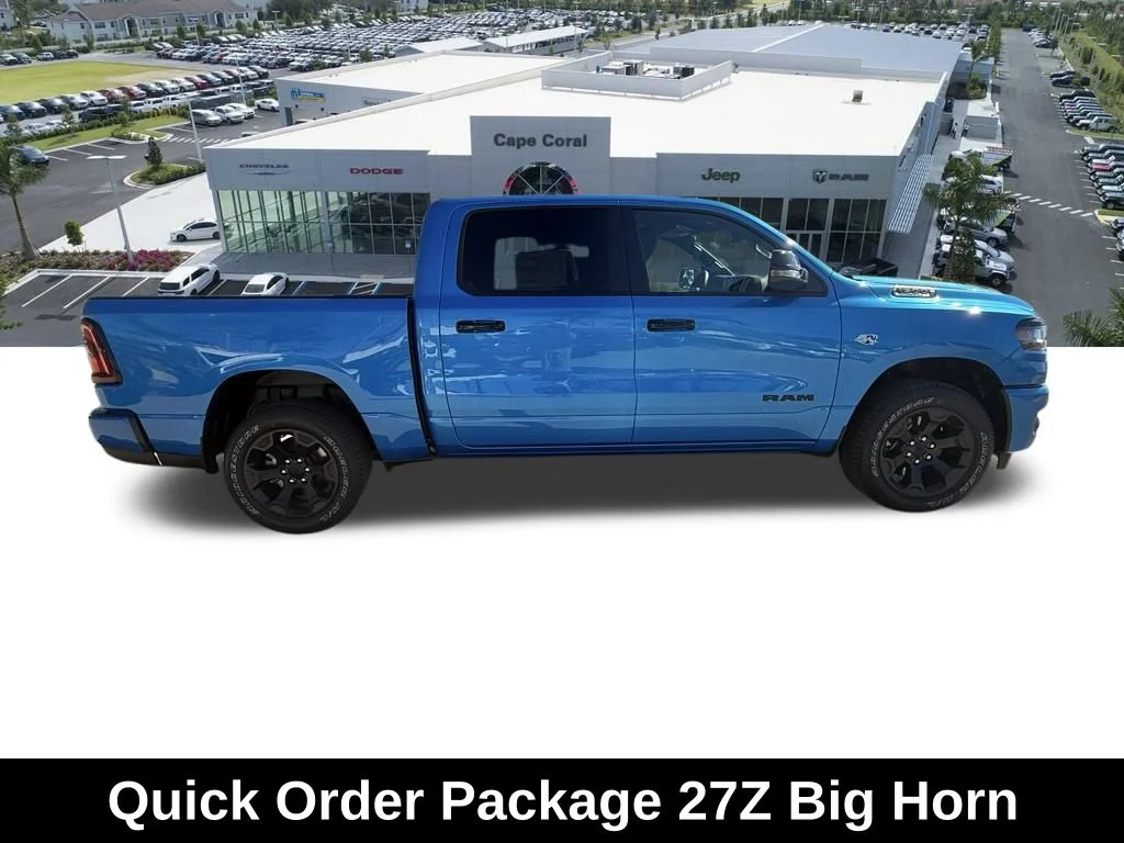 New 2026 Hydro Blue Pearlcoat RAM Big Horn/Lone Star image 3
