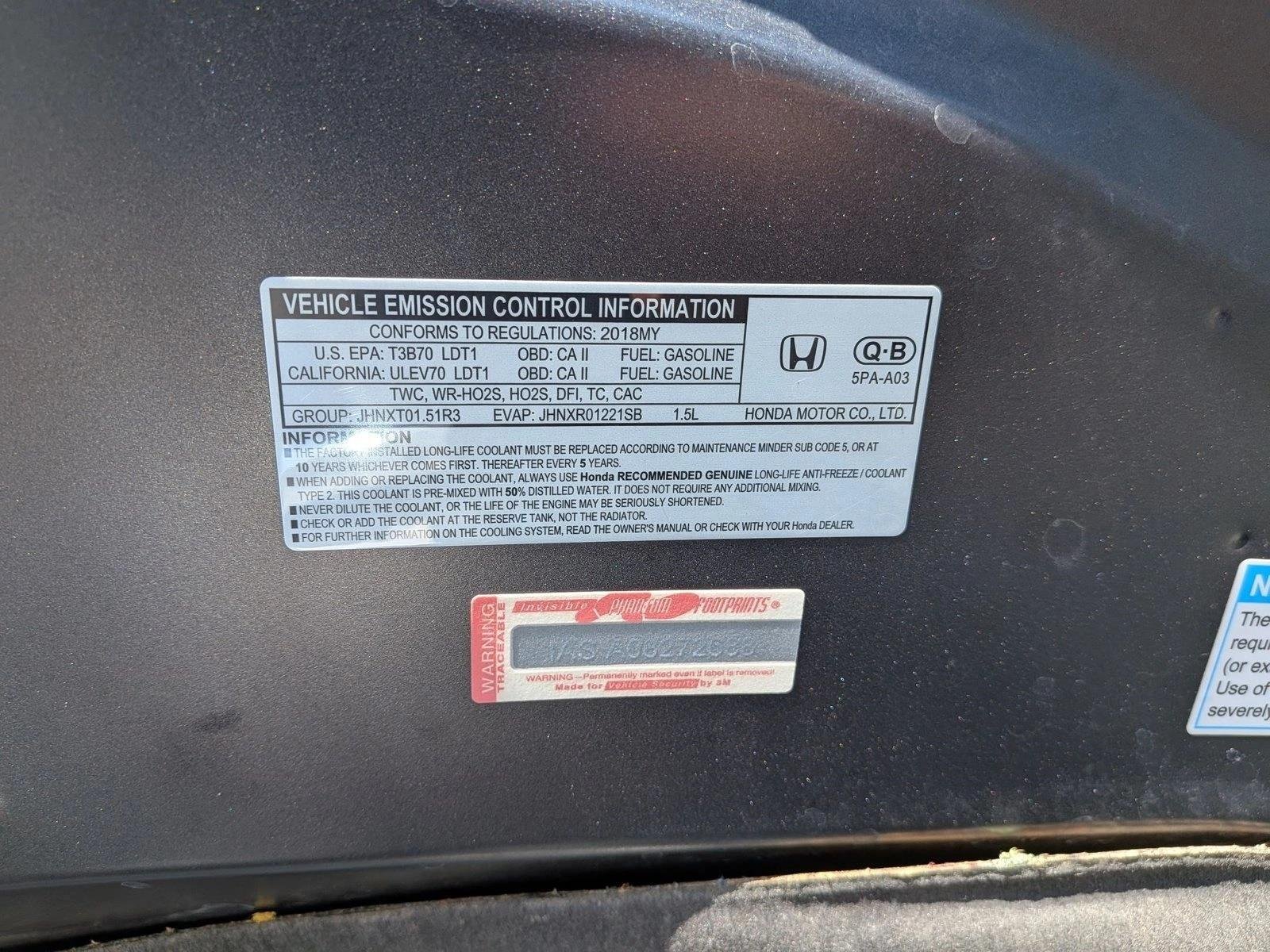 Used 2018 Silver/Gray Honda Touring image 23