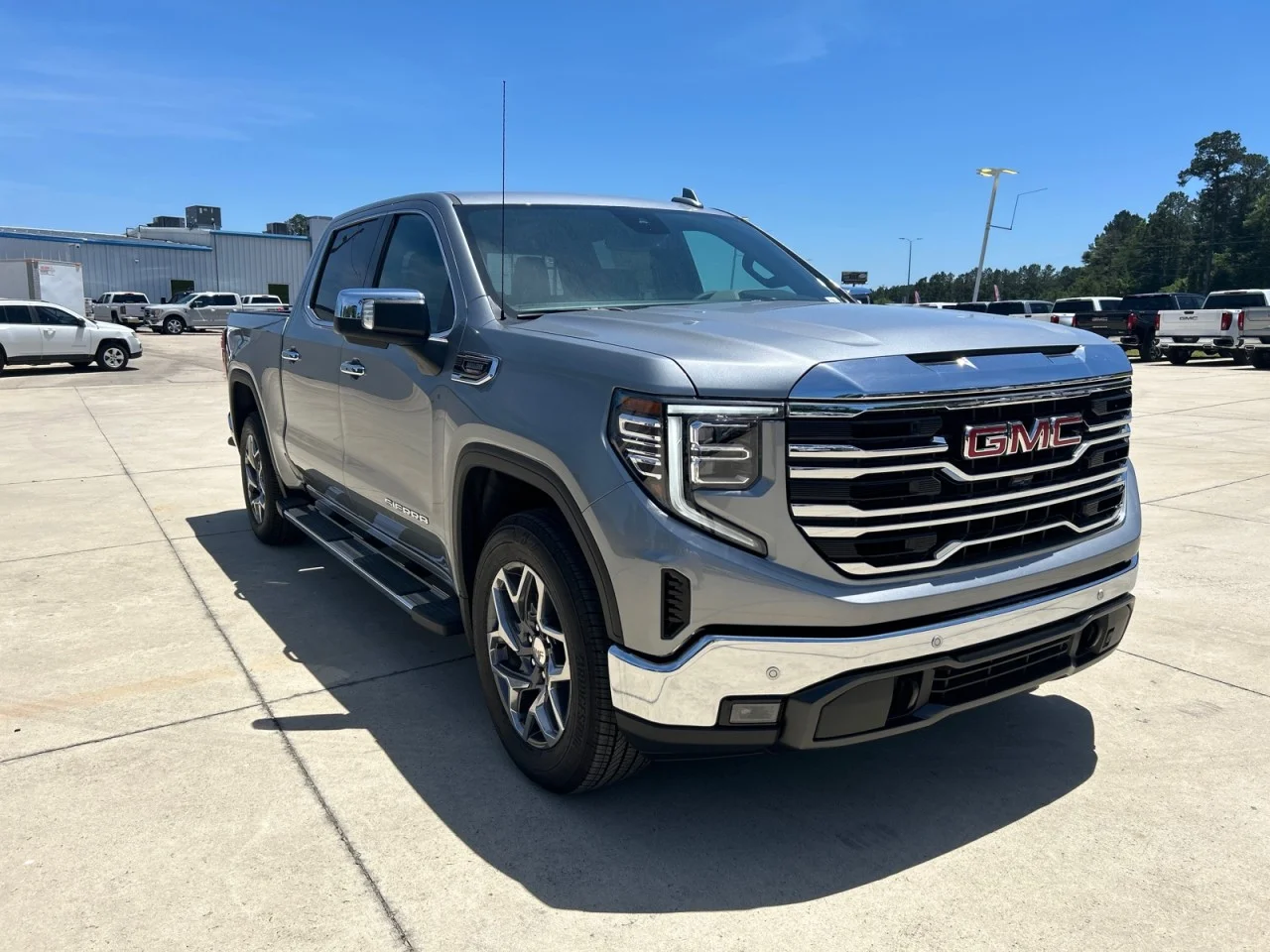 New 2026 Sterling Metallic GMC SLT image 2