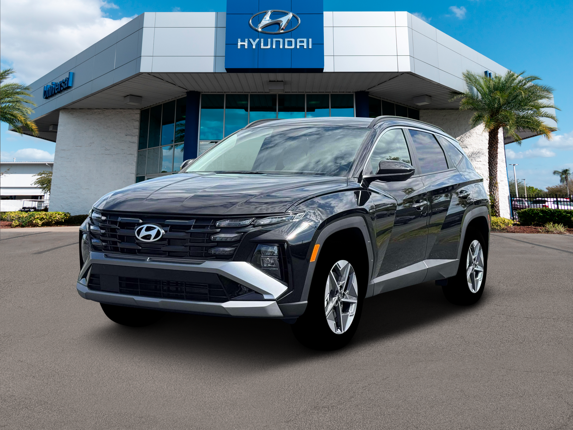New 2026 Black Hyundai SEL AWD image 1