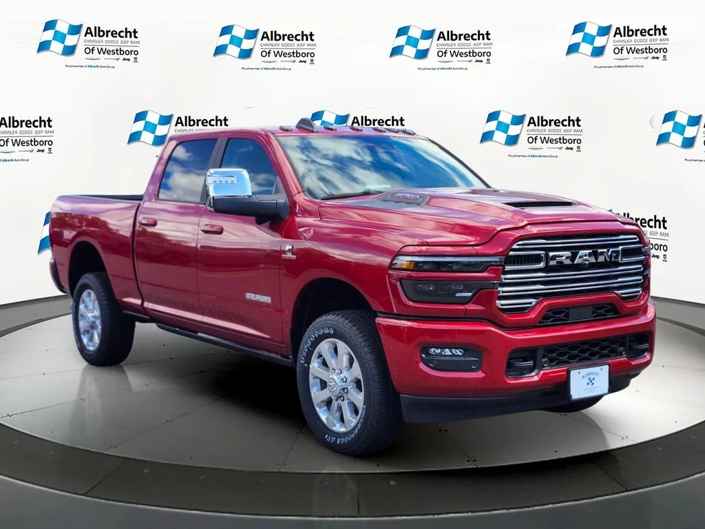 New 2026 Molten Red Pearl-Coat Exterior Paint RAM Laramie image 7