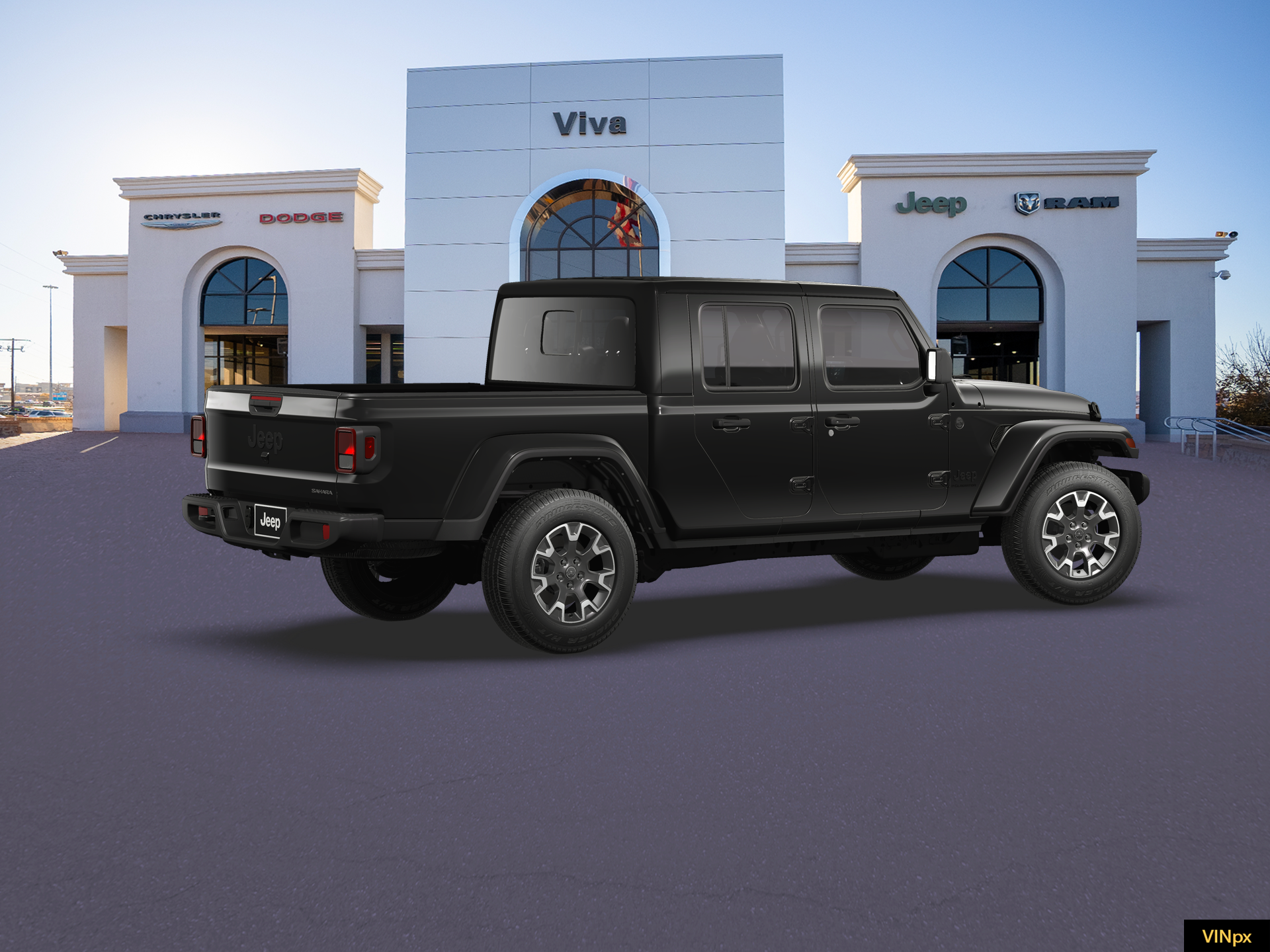 New 2026 Black Clearcoat Jeep Sahara image 8