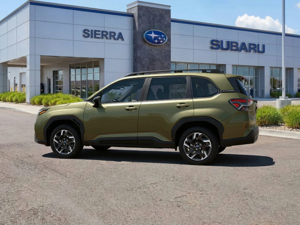 New 2026 AUTUMN GREEN METALLIC Subaru Premium Hybrid image 5