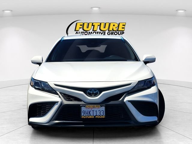 Used 2023 White Toyota SE image 2