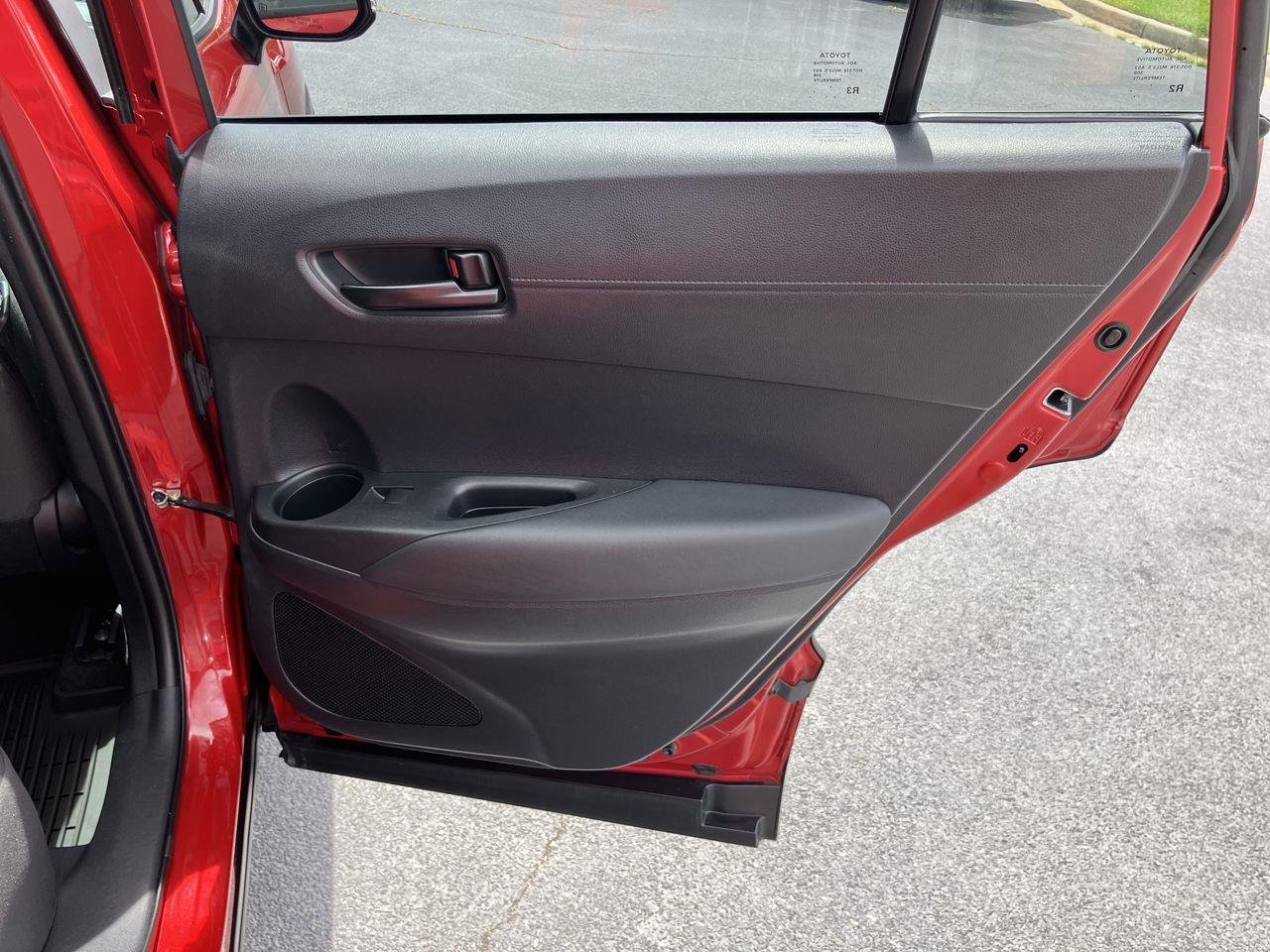 Used 2022 Red (Barcelona Red Metallic) Toyota LE image 28