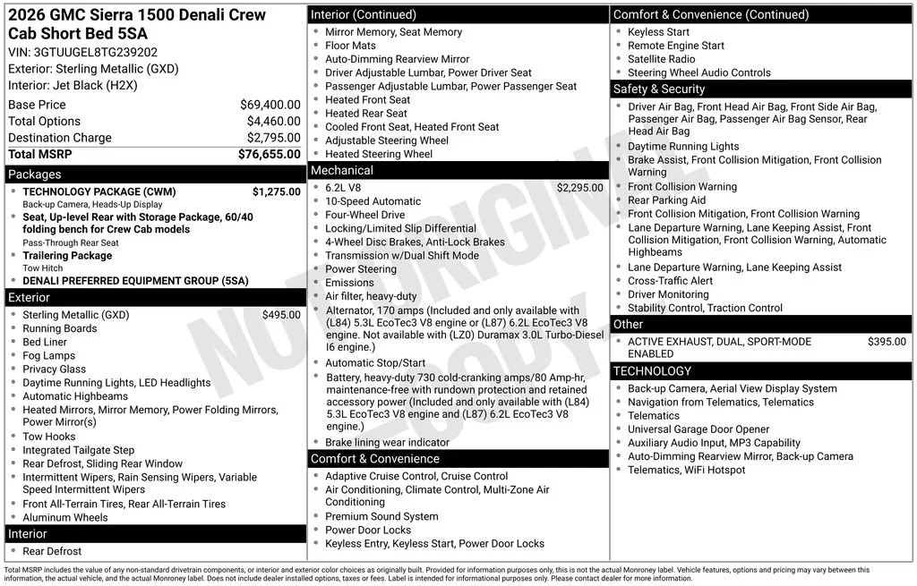 2026 GMC Sierra 1500 Denali - Photo 42