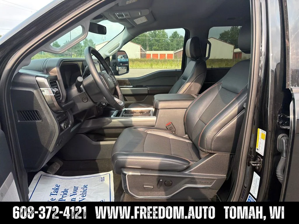 Used 2024 Black Metallic Ford Lariat image 9
