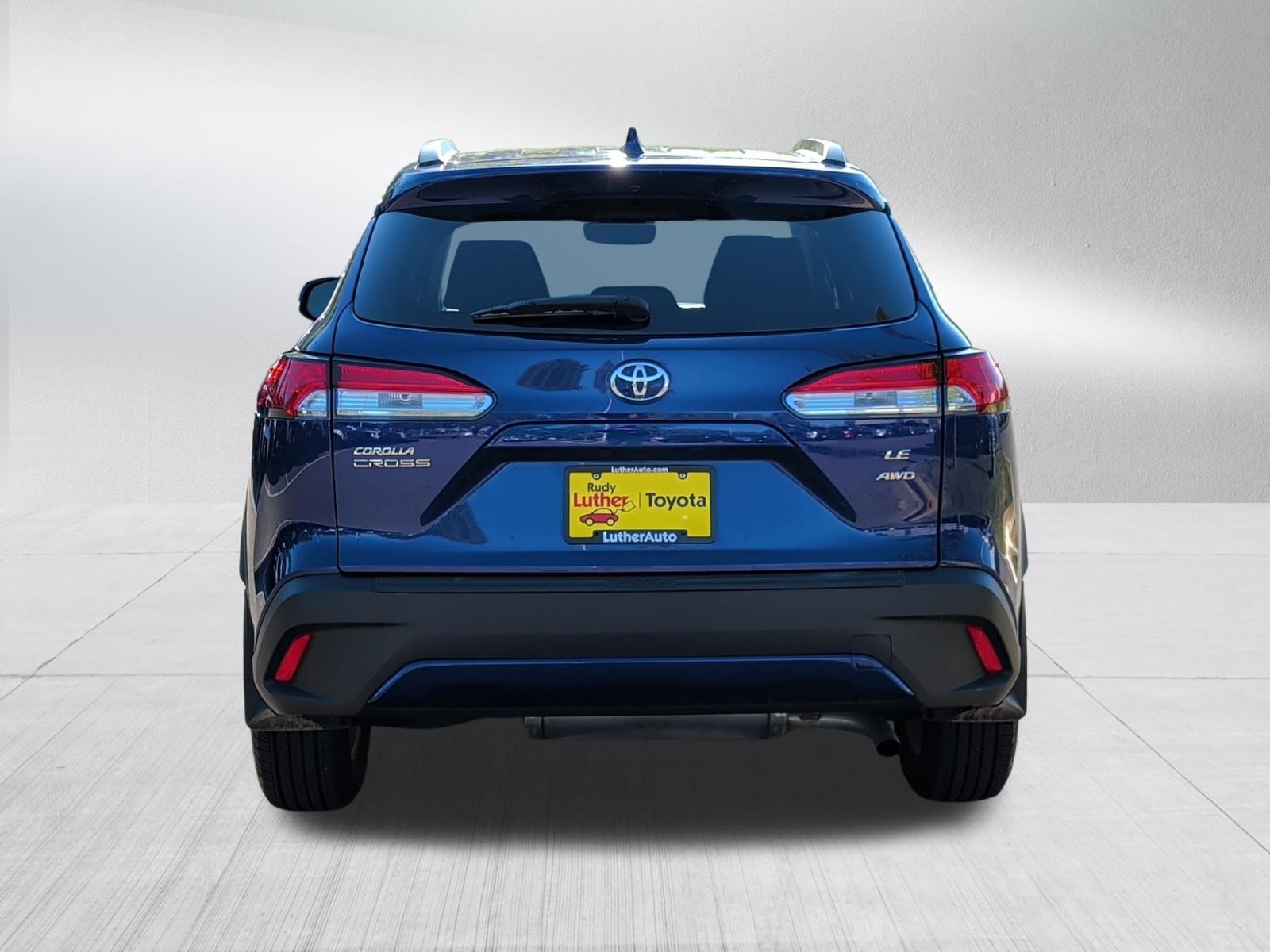 Certified Used 2023 Blue Crush Metallic Toyota LE image 6