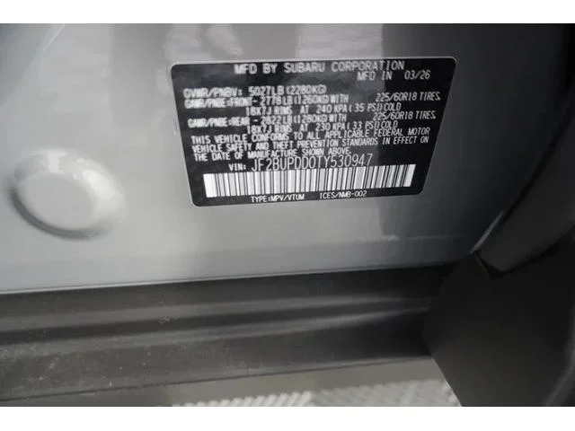 New 2026 RIVER ROCK PEARL Subaru Limited image 12