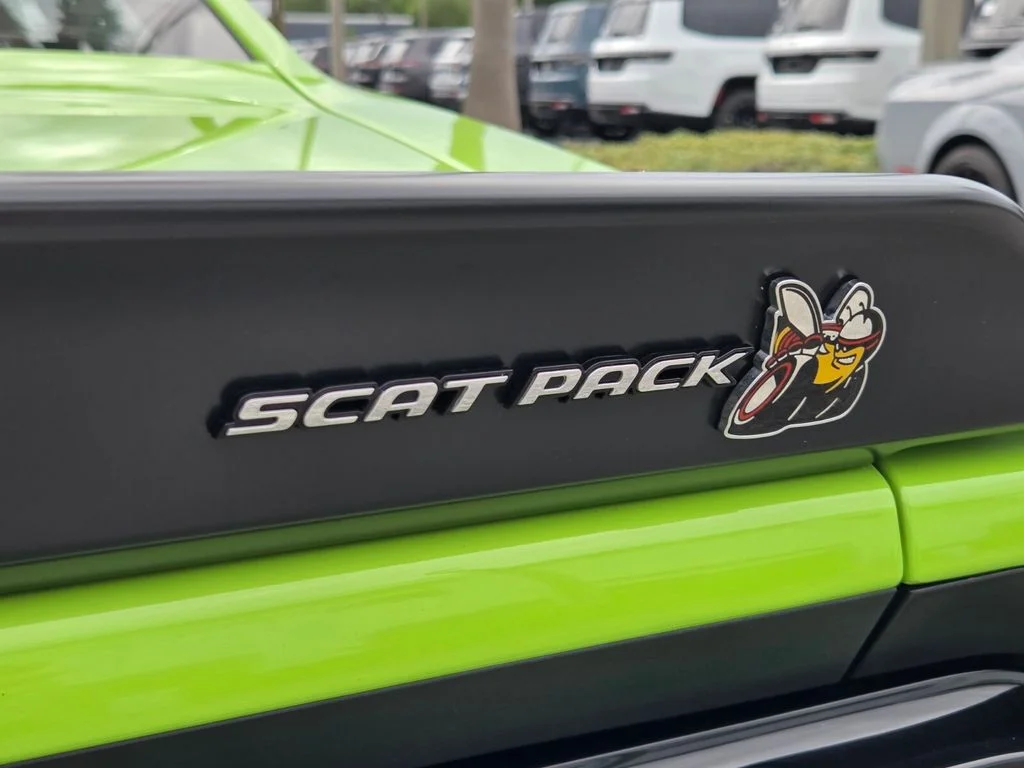 Certified Used 2023 Green Dodge R/T Scat Pack Widebody image 12