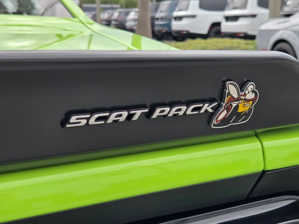 Certified Used 2023 Green Dodge R/T Scat Pack Widebody image 12