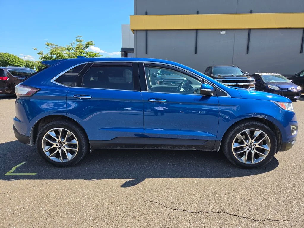 Used 2017 Blue Ford Titanium image 9