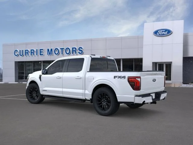 New 2026 Star White Metallic Tri-Coat Ford Lariat image 4