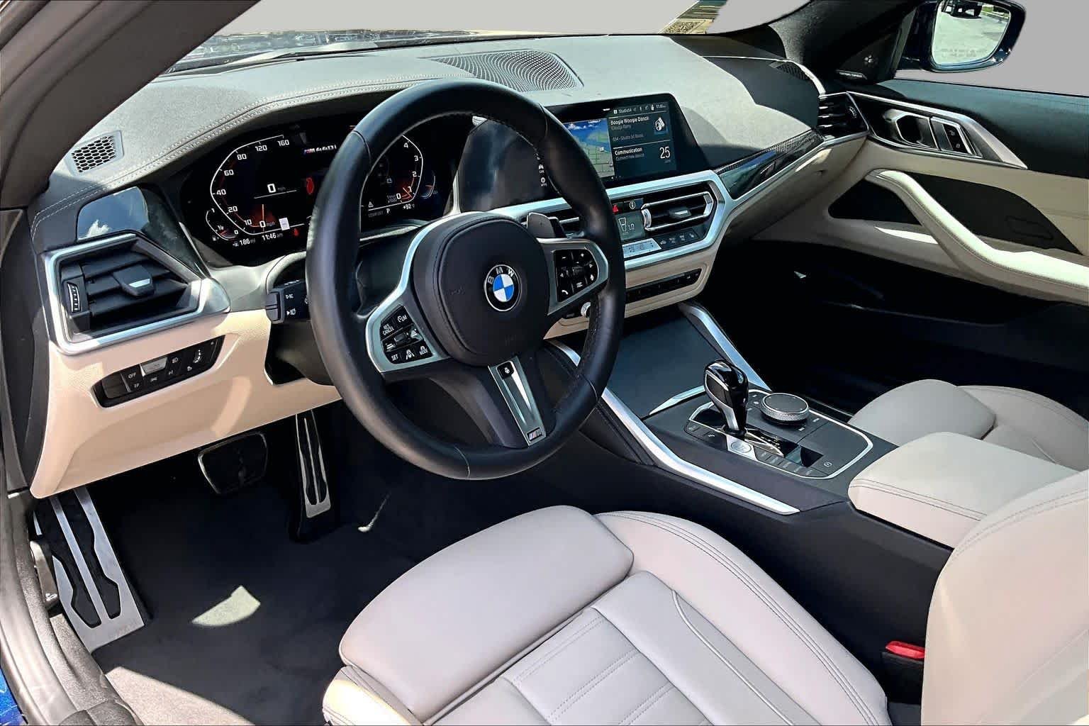 Used 2022 Tanzanite Blue II Metallic BMW M440i xDrive image 18