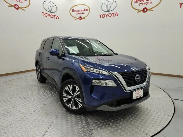 Used 2023 Blue Nissan SV image 1
