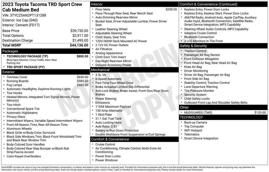 Certified Used 2023 White Toyota TRD Sport image 27