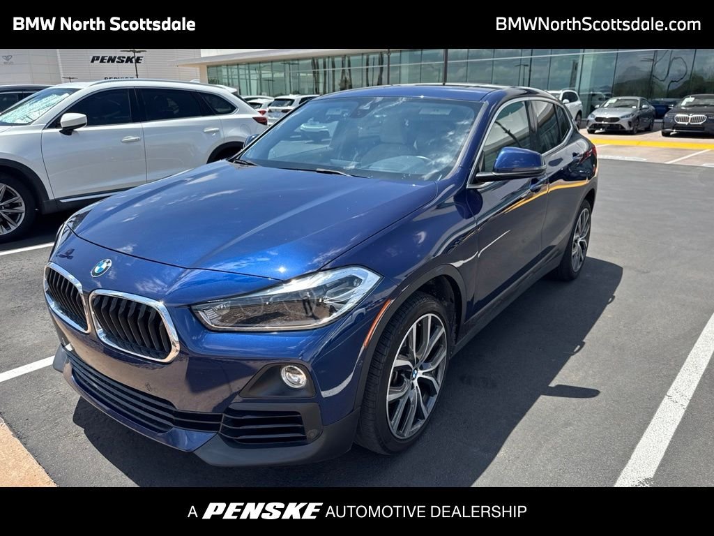Used 2018 Blue Metallic BMW xDrive28i image 1