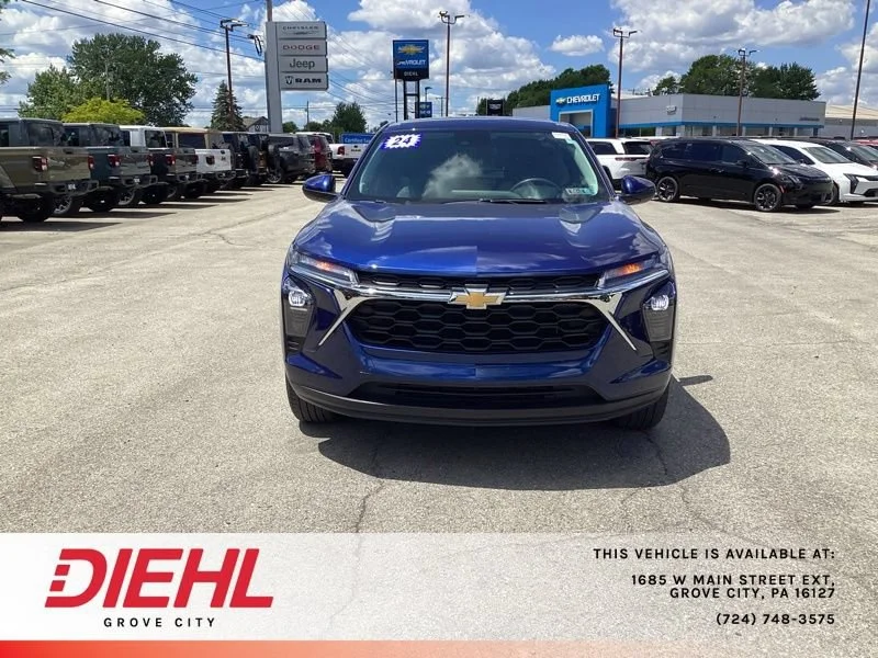 Used 2024 Chevrolet Trax LS with VIN KL77LFE23RC115526 for sale in Grove City, PA