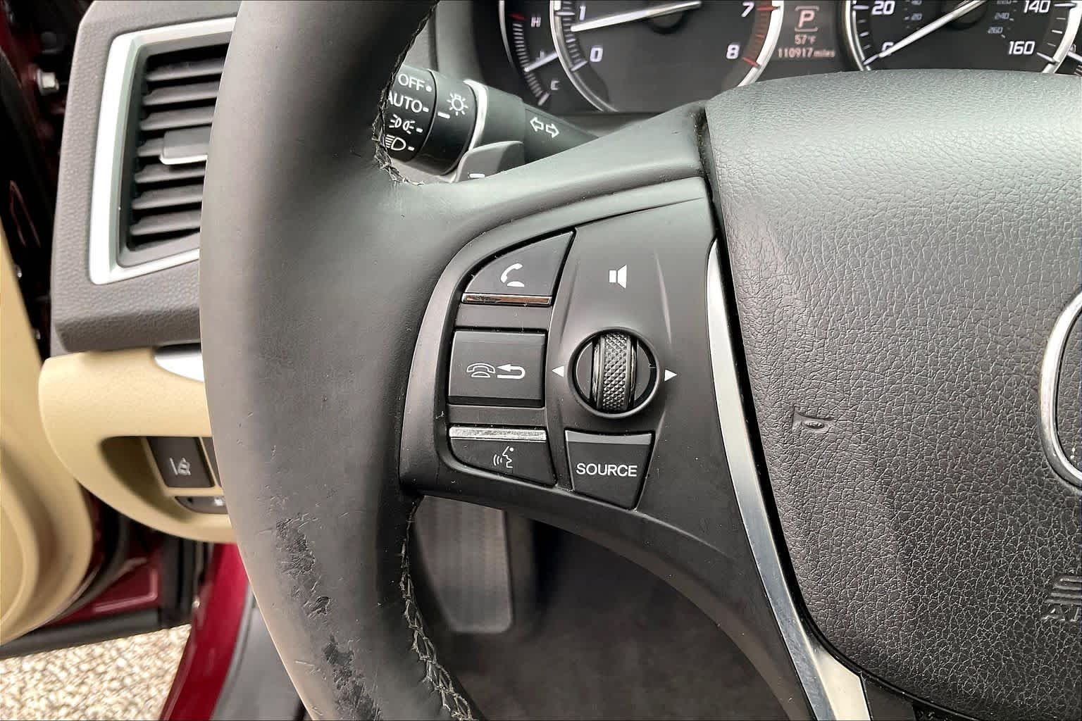 Used 2015 Basque Red Pearl II Acura V6 Tech image 23